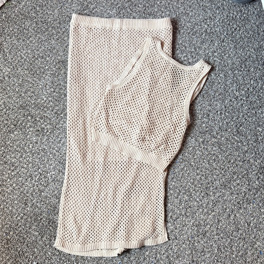 Freshman Beige Knit Apparel